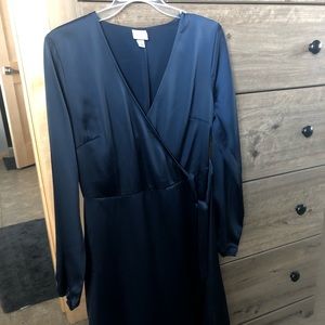 A new day Navy Wrap Dress